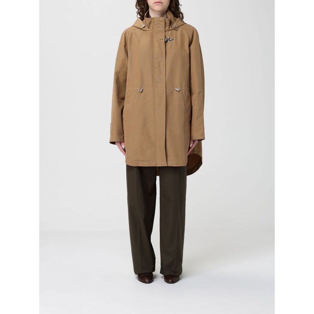 Fay Women Hooded Technical Cotton Parka Fay